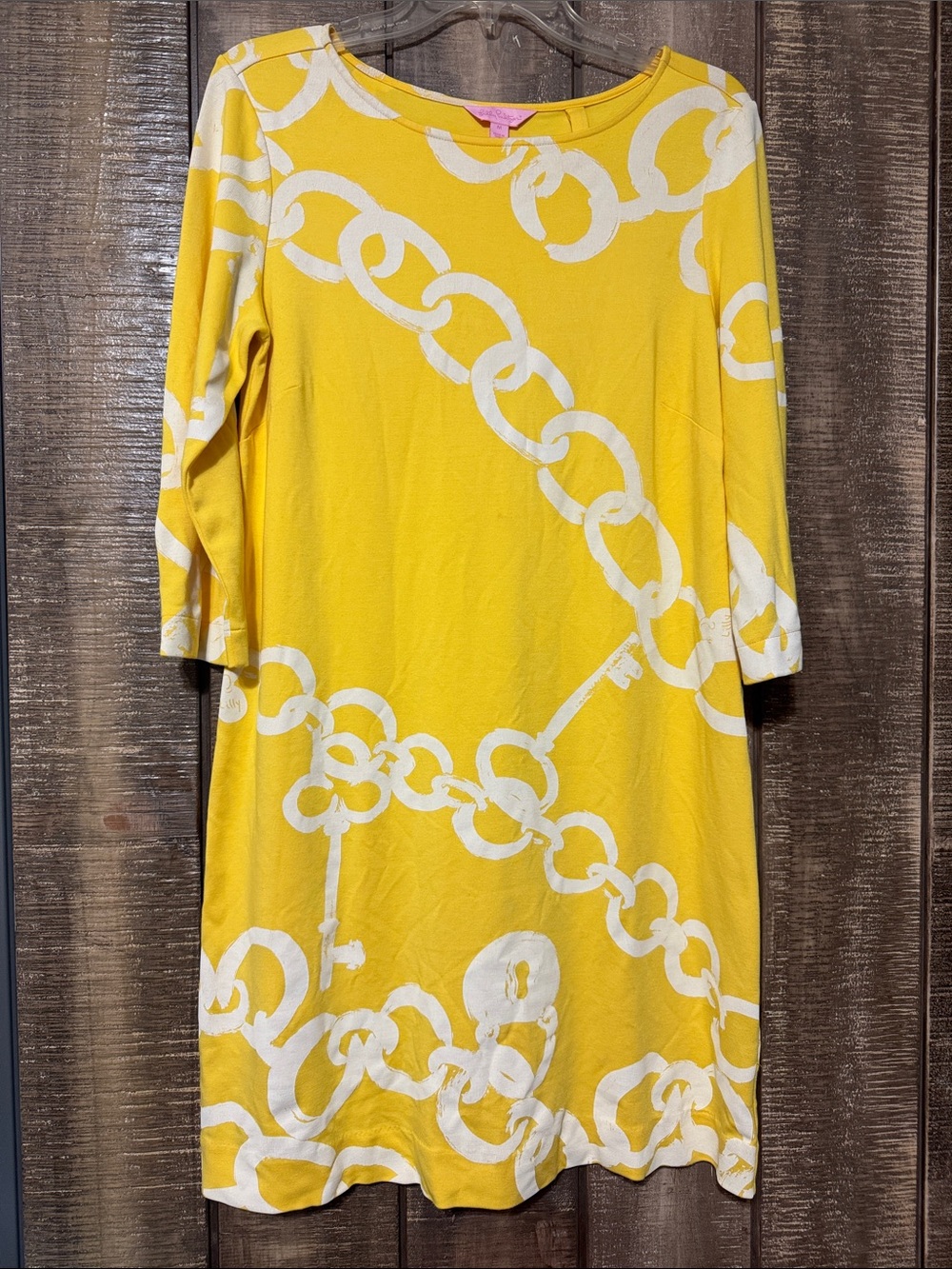 Lilly Pulitzer yellow dress